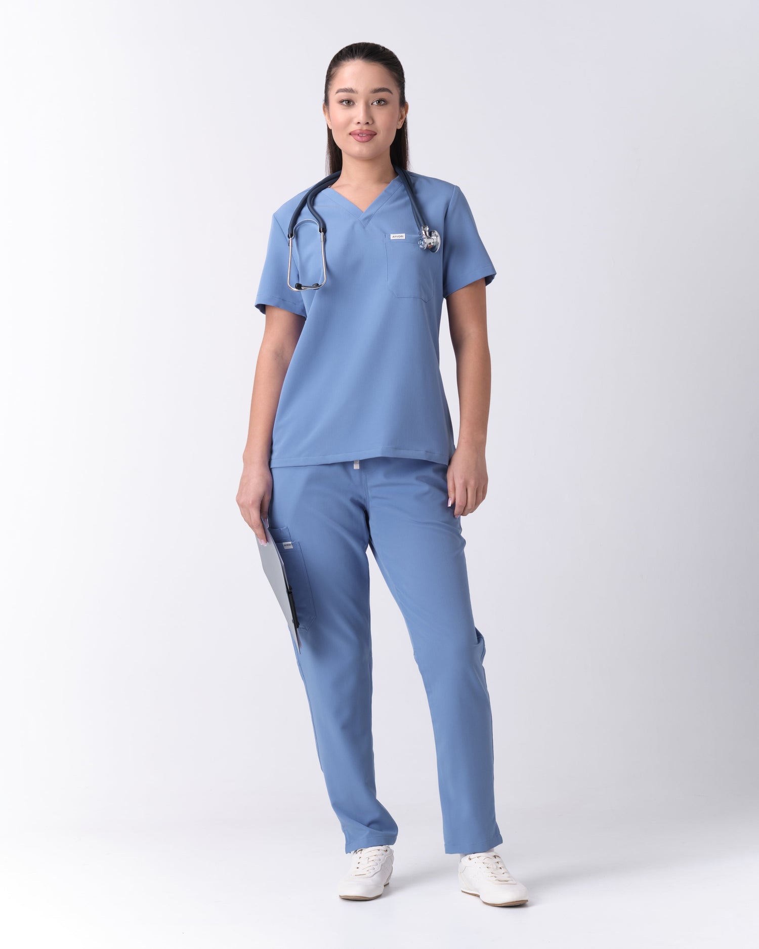 Комплект: Топ Classic с V-вырезом и Брюки Cargo